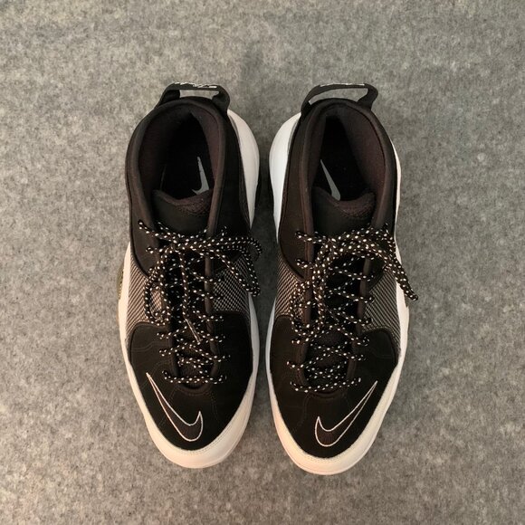 Nike Air Zoom Flight 95 Men’s 2015 Black Metallic Silver 806404-001 Sneakers - Picture 8 of 12